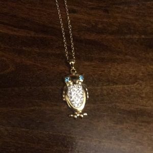 Gold Owl Necklace
